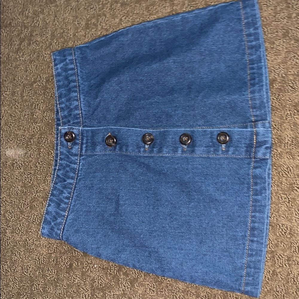 Denim skirt